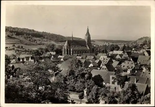 Ak Meisenheim am Glan Pfalz, Teilansicht, Schlosskirche