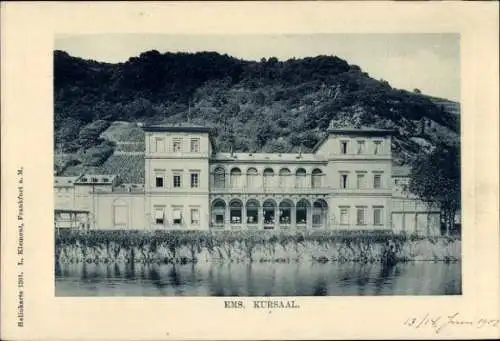 Ak Bad Ems an der Lahn, Kursaal