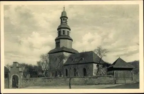 Ak Steindorf Wetzlar an der Lahn, Kirche