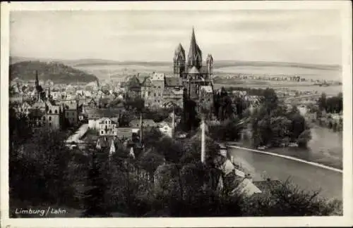 Ak Limburg an der Lahn Hessen, Panorama, Dom