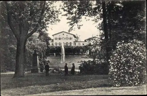 Ak Bad Soden am Taunus Hessen, Kurhaus, Kurpark