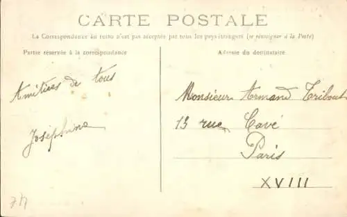 Ak Compiègne Oise, rive gauche