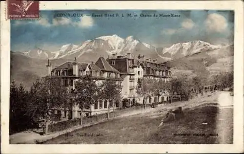 Ak Combloux Haute Savoie, Grand Hotel, Chaine de Mont Blanc