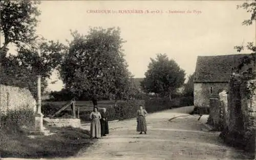 Ak Chaufour lès Bonnières Yvelines, Interieur du Pays