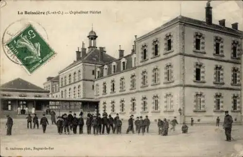 Ak La Boissière Yvelines, Hériot-Waisenhaus