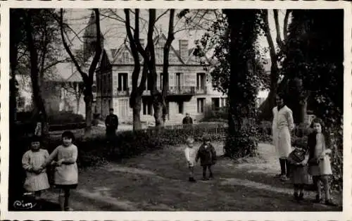 Ak Bonnieres sur Seine Yvelines, Der öffentliche Garten