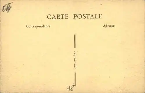 Ak Sainte Assise Seine et Marne, Bahnhof