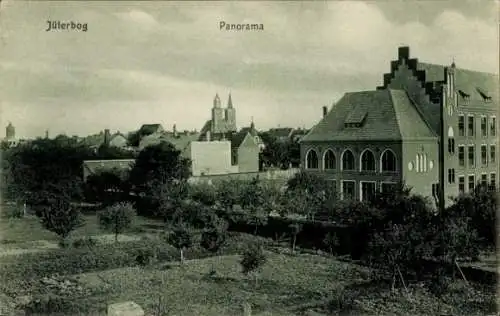 Ak Jüterbog in Brandenburg, Teilansicht