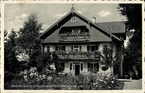 Ak Bad Heilbrunn in Oberbayern, Fremdenheim Viktoria