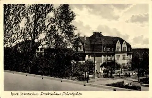 Ak Hohenlychen Lychen in der Uckermark, Sport-Sanatorium, Krankenhaus