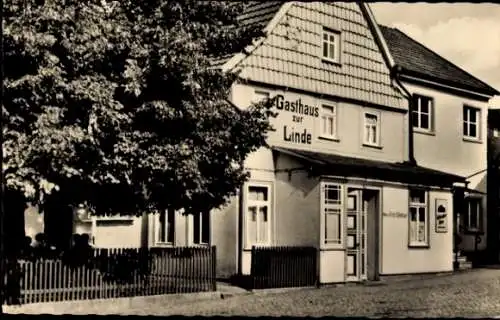 Ak Fischbach Waltershausen Thüringen, Gasthaus zur Linde