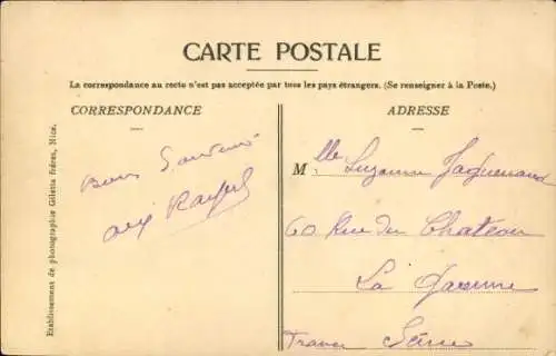 Ak Monte Carlo Monaco, Montée de la Costa, La Condamine