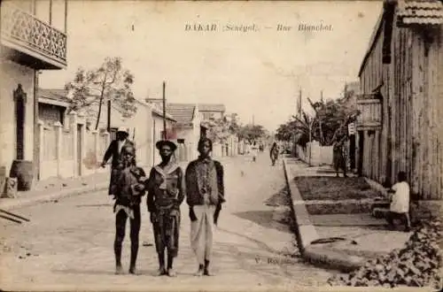 Ak Dakar, Senegal, Rue Blanchot