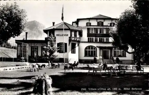 Ak Villars sur Ollon Kanton Waadt, Hotel Bellevue