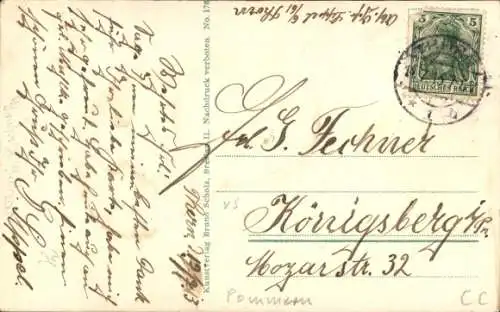 Ak Toruń Thorn Westpreußen, Stadttheater