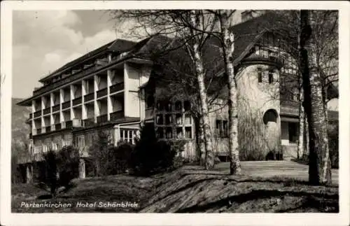 Ak Garmisch Partenkirchen in Oberbayern, Hotel Schönblick