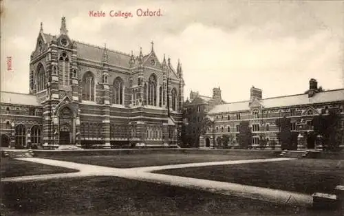 Ak Oxford Oxfordshire England, Keble College