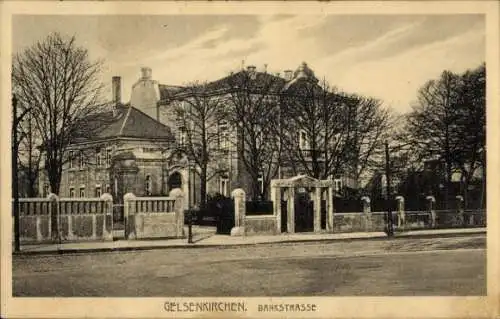 Ak Gelsenkirchen im Ruhrgebiet, Bankstraße 23, Villa Bischof