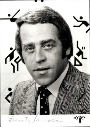 Ak Schauspieler Helmut Bendt, Portrait, Autogramm