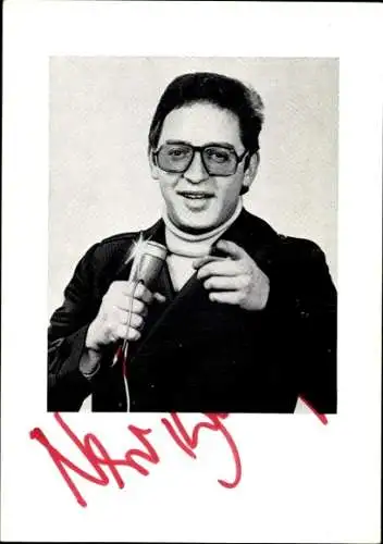 Ak Schauspieler Nero Brandenburg, Portrait, Autogramm