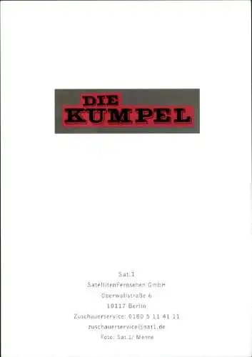 Ak Schauspieler Volker Büdts, Portrait, Autogramm, Die Kumpel