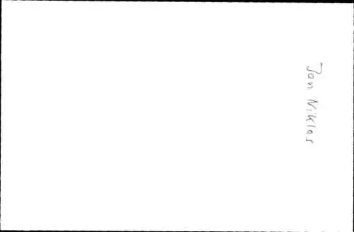 Ak Schauspieler Jan Niklas, Portrait, Autogram