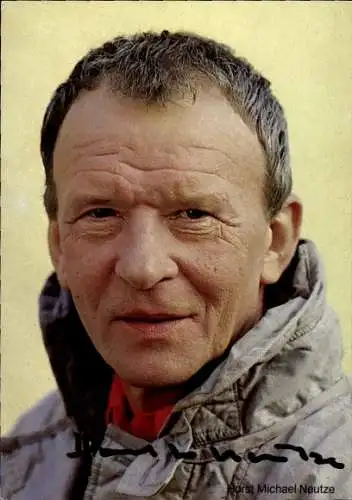 Ak Schauspieler Horst Michael Neutze, Portrait, Autogramm