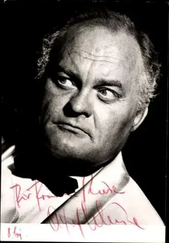 Ak Schauspieler, Portrait, Autogramm