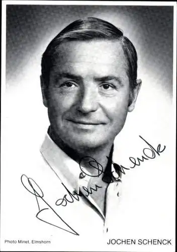 Ak Schauspieler Jochen Schenck, Portrait, Autogramm