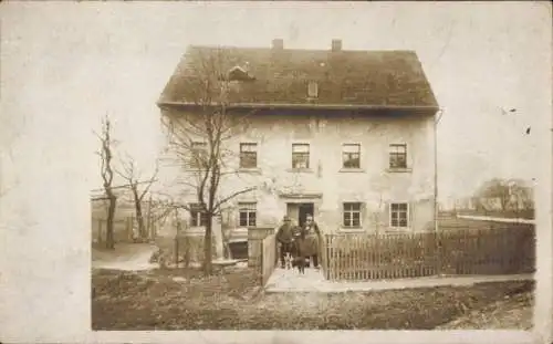 Foto Ak Mühlau in Sachsen, Wohnhaus