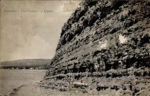 Ak Gelendschik Russland, Felsen, Küste