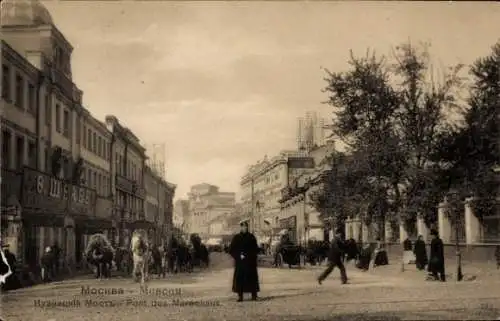 Ak Moskau Russland, Pont des Marechaux