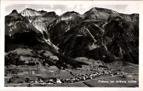 Ak Pettneu am Arlberg in Tirol, Panorama