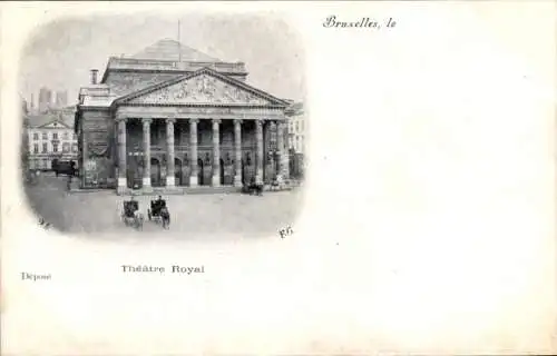 Ak Bruxelles Brüssel, Theatre Royal