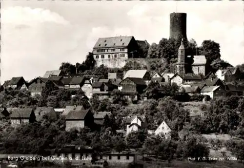 Ak Gießen an der Lahn Hessen, Burg Gleiberg