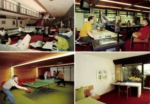 Ak Glashütten im Taunus Hessen, Commerbank Fortbildungszentrum, Tischtennis