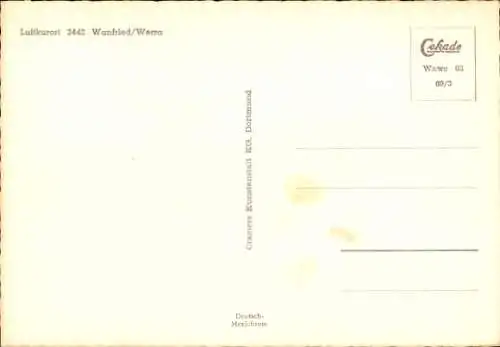 Ak Wanfried an der Werra Hessen, Fachwerkhäuser