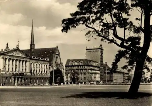 Ak Leipzig in Sachsen, Karl-Marx-Platz