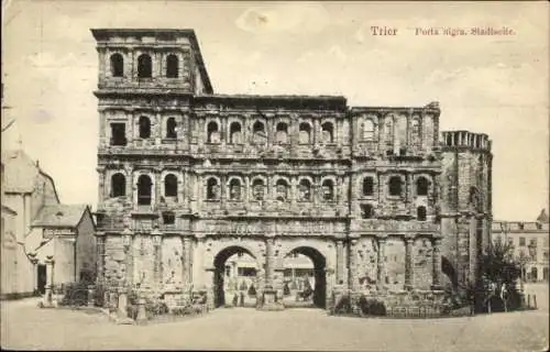 Ak Trier, Porta Nigra, Stadtseite