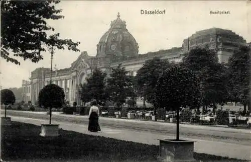 Ak Düsseldorf am Rhein, Kunstpalast