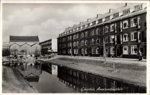 Ak Charlois Rotterdam Südholland Niederlande, Amelandseplein