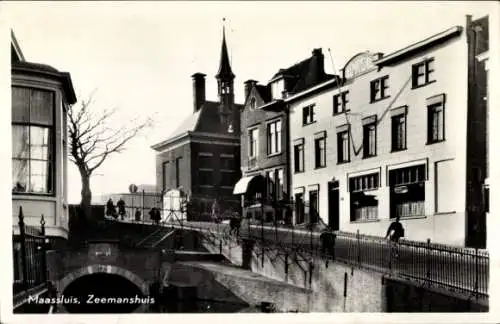 Ak Maassluis Südholland, Zeemanshuis