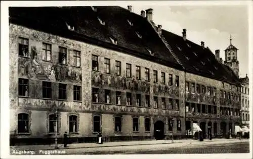 Ak Augsburg, Fuggerhaus