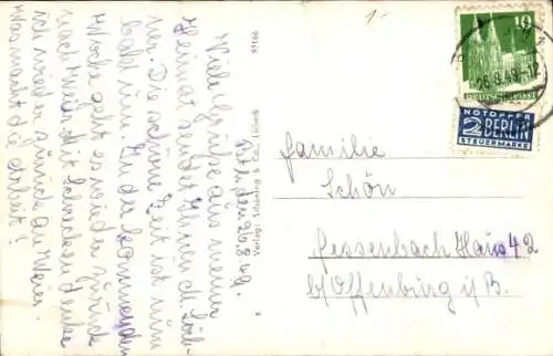 Ak Bayreuth in Oberfranken, Festspielhaus, Seitenansicht