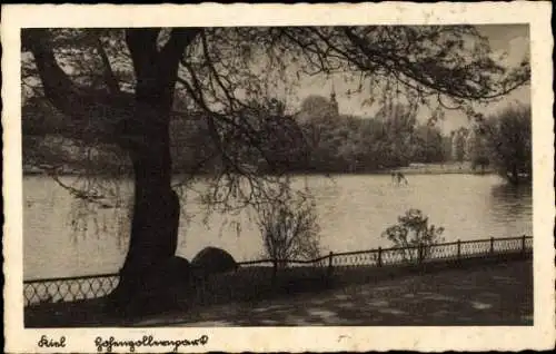 Ak Kiel Schleswig Holstein, Hohenzollernpark