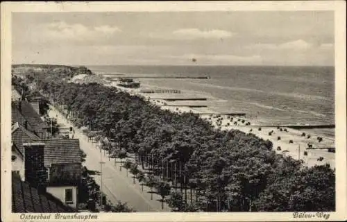 Ak Ostseebad Brunshaupten Kühlungsborn, Bülow-Weg, Strand