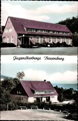 Ak Bischofsheim vor der Rhön Unterfranken, Jugendherberge Bauersberg