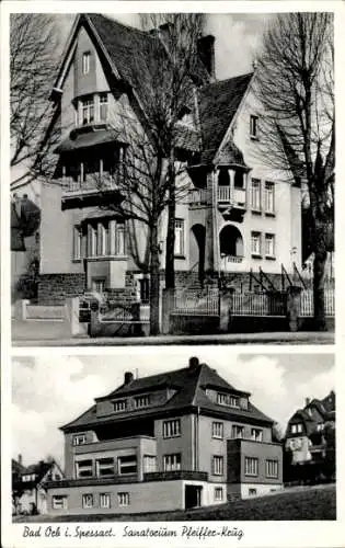 Ak Bad Orb im Spessart, Sanatorium Pfeiffer Krug