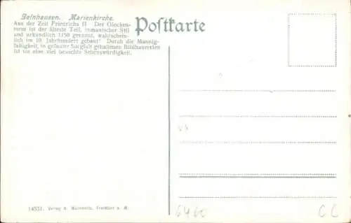 Ak Gelnhausen in Hessen, Marienkirche