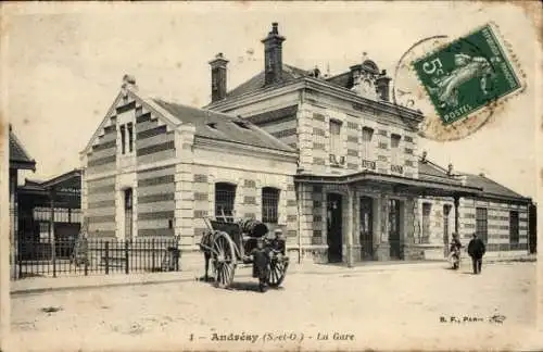 Ak Andrésy Yvelines, La Gare